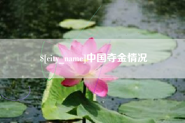 顺德中国夺金情况