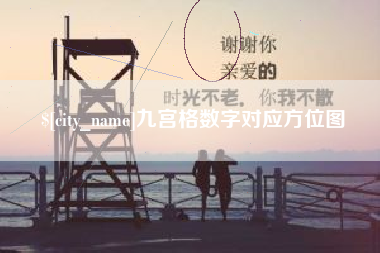 顺德九宫格数字对应方位图