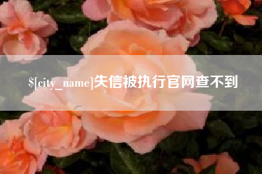 顺德失信被执行官网查不到