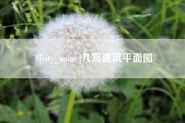 顺德九宫建筑平面图