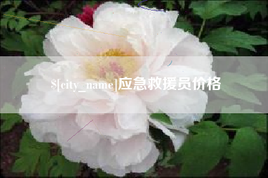 顺德应急救援员价格