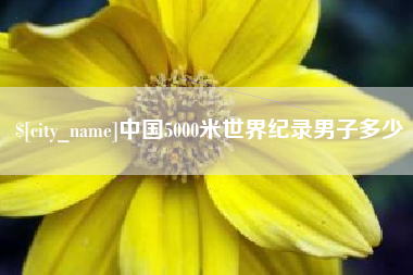 顺德中国5000米世界纪录男子多少
