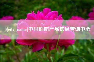 顺德中国消防产品信息查询中心