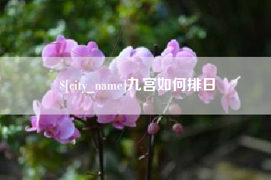 顺德九宫如何排日