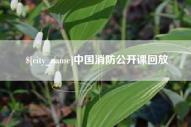 顺德中国消防公开课回放