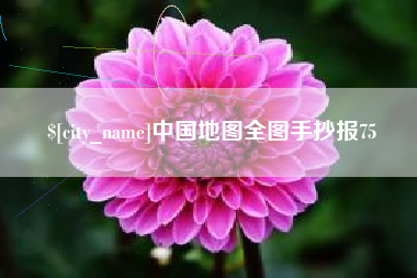 顺德中国地图全图手抄报75