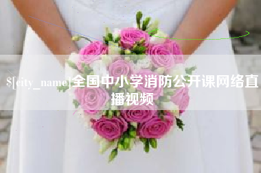 顺德全国中小学消防公开课网络直播视频