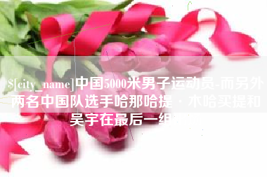 顺德中国5000米男子运动员-而另外两名中国队选手哈那哈提·木哈买提和吴宇在最后一组出场