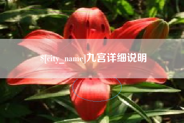 顺德九宫详细说明