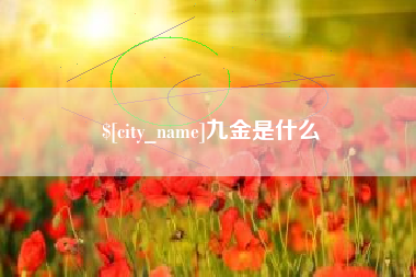 顺德九金是什么