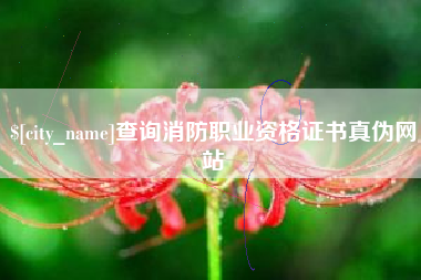 顺德查询消防职业资格证书真伪网站