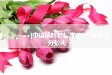 顺德中国消防救援学院2021年招生分数线
