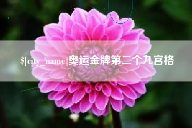 顺德奥运金牌第二个九宫格